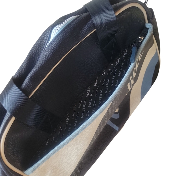 Nautica Blue and White Shoulder Bag - Picture 3 of 6